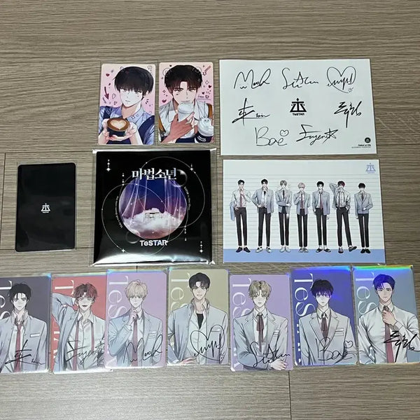 [BUNJANG] The Great Ace Attorney 2 Tumblbug Funding Official Goods Photocard Set / 데못죽 텀블벅 펀딩 포카 이디야 포토카드 엽서 스티커 티코스터 공식