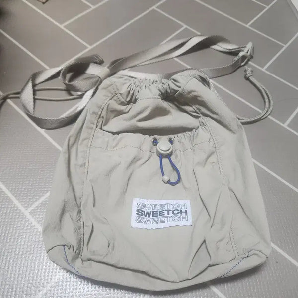 [BUNJANG] Switch Cityboys String Mini Crossbody Bag 001 Cream / 스위치 시티보이즈 스트링 미니 크로스백 001 크림