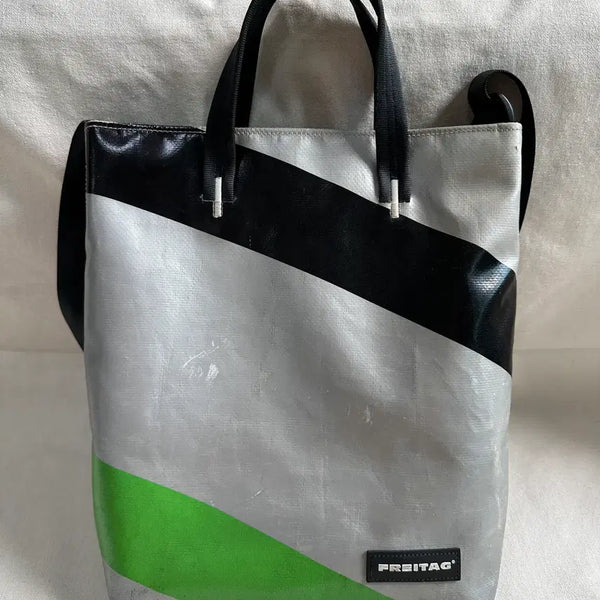 [BUNJANG] Freitag F202 Leland Tote Bag Silver Green / 프라이탁 F202 리랜드 LELAND 실버 그린 투웨이 토트백