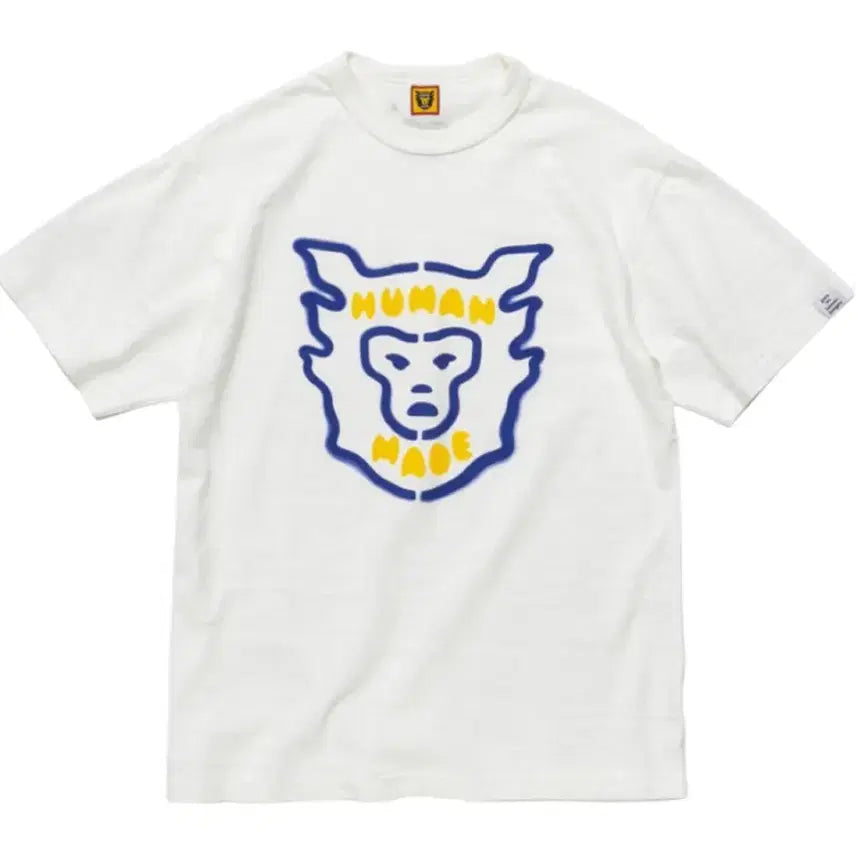 [BUNJANG] Human Made Short Sleeve T-Shirt White 2XL / (2XL) 휴먼 메이드 반팔 #2309