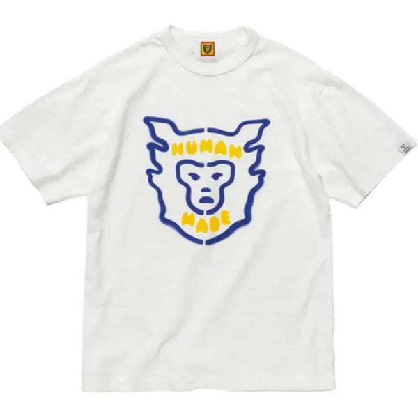 [BUNJANG] Human Made Short Sleeve T-Shirt White 2XL / (2XL) 휴먼 메이드 반팔 #2309
