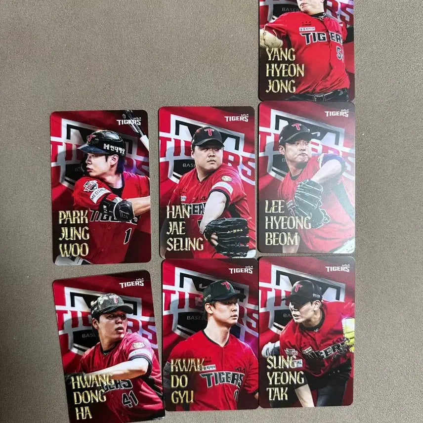 [BUNJANG] KIA Tigers Photocard Bundle / KIA 타이거즈 포토카드
