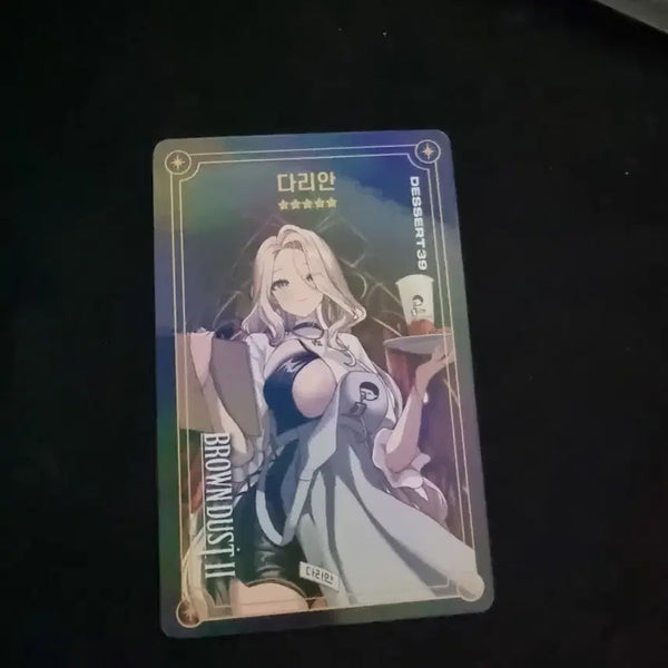 [BUNJANG] Brown Dust 2 x Dessert 39 Darian Photocard / 브라운더스트2  디저트39  콜라보 다리안 포토카드
