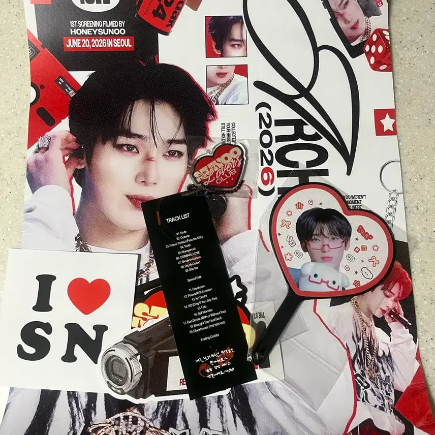[BUNJANG] ENHYPEN Sunoo Birthday Screening Event Bundle Set POB / 엔하이픈 선우 생일 상영회 특전 양도