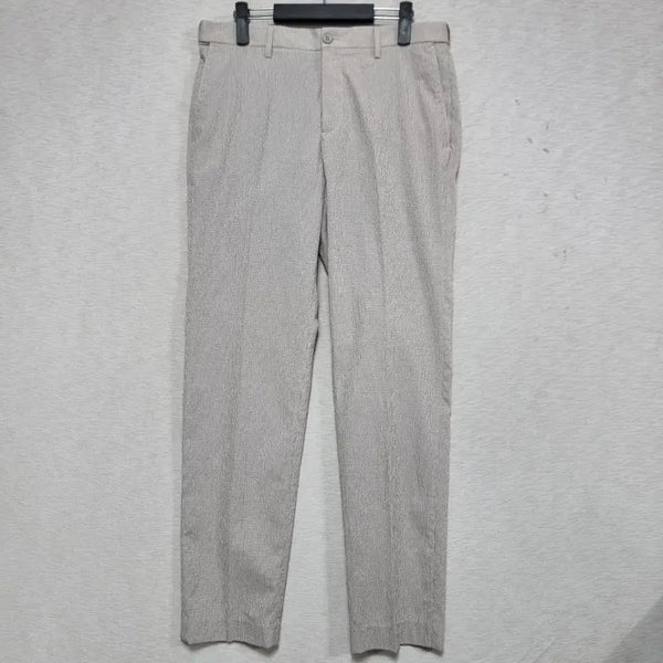 [BUNJANG] Olsen Men's Seersucker Summer Pants / 올젠 여름 시어서커 팬츠 남자33인치ㅡ0420ㅁㅁ