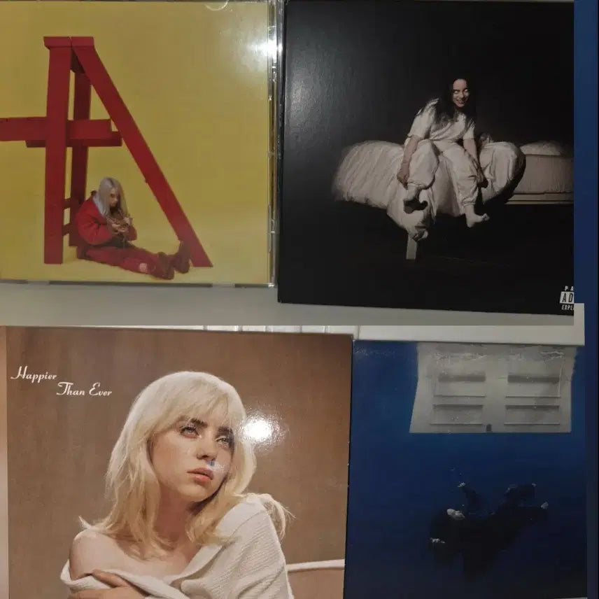[BUNJANG] Billie Eilish 4 CD Album Set / 빌리 아일리시 CD 앨범 4종 세트
