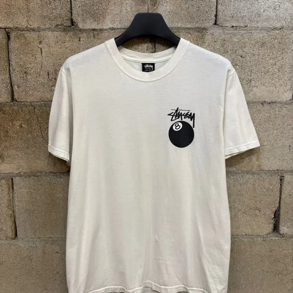 [BUNJANG] Stüssy 8 Ball Pigment Dyed Short Sleeve T-Shirt (M) / 스투시 8볼 피그먼트 다이드 반팔 티셔츠