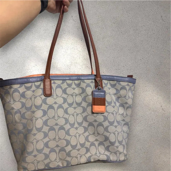 [BUNJANG] Coach Signature Tote Bag / 코치 시그니처 토트백