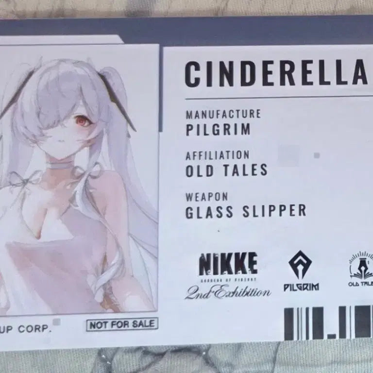 [BUNJANG] Goddess of Victory: NIKKE Cinderella Staff ID Card / 승리의 여신 니케 NIKKE 전시회 신데렐라 사원증