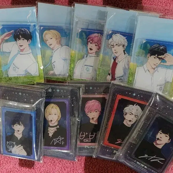 [BUNJANG] PLAVE Aniplex Acrylic Card Yu Yeoreum / 플레이브 애니플러스 아크릴카드 육여름, 기다릴게