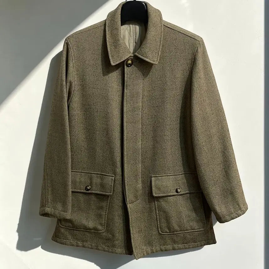 [BUNJANG] Burberry Reversible Quilted Wool Jacket / 버버리 리버시블 퀼팅 울 자켓