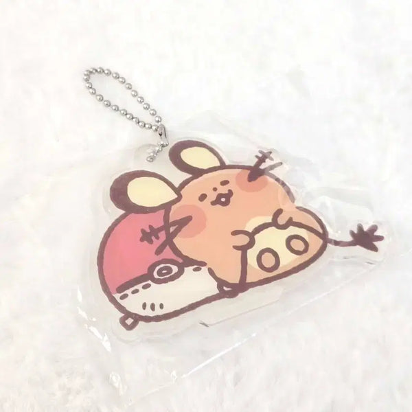 [BUNJANG] Pokemon Center Limited Yurutto Dedenne Acrylic Keyring / 포켓몬센터 한정 Pokemon Yurutto 데덴네 아크릴 키링