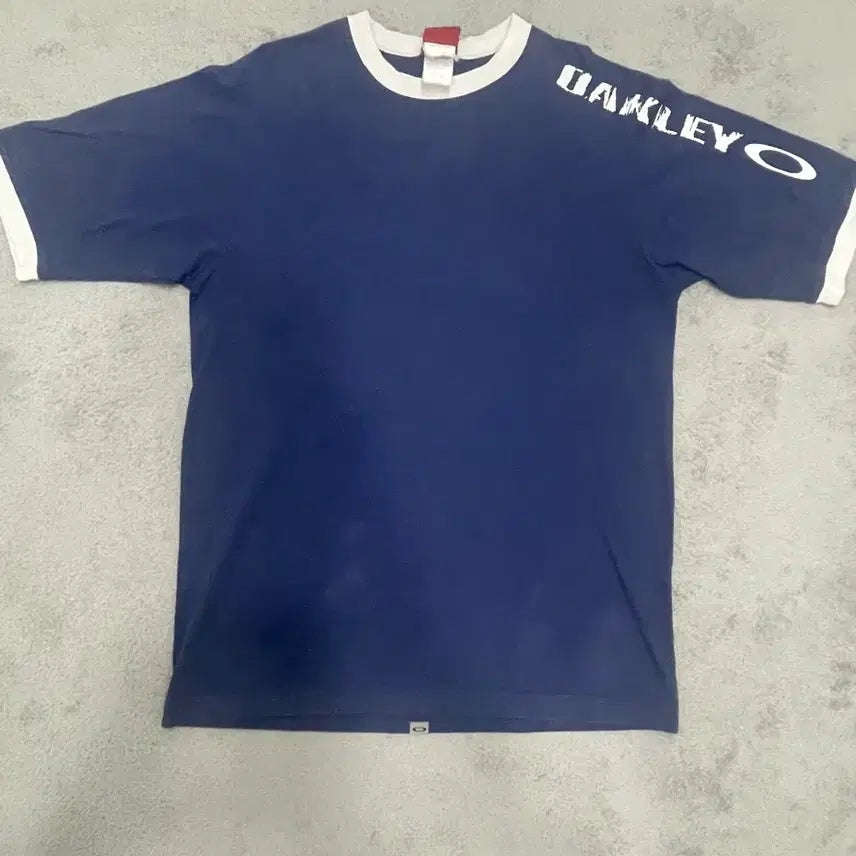 [BUNJANG] Oakley 00s Shoulder Spellout Ringer T-Shirt M / 오클리 00s 숄더 스펠아웃 링거 티셔츠 M