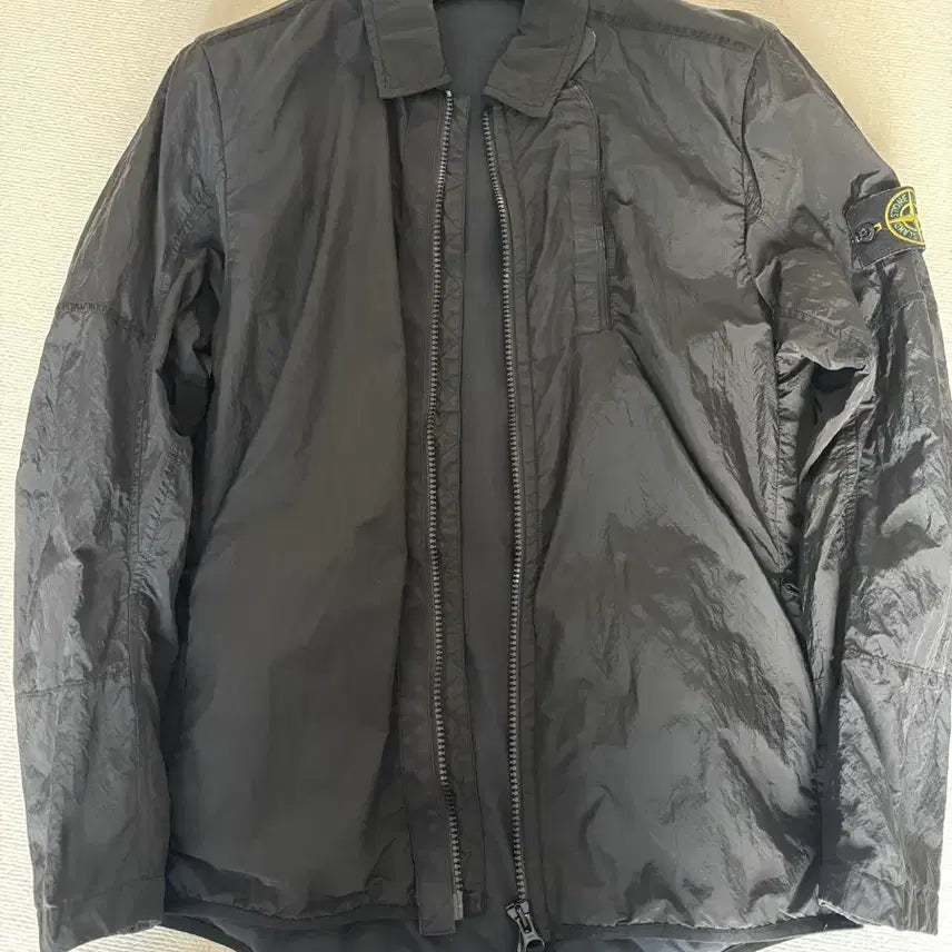 [BUNJANG] Stone Island 18FW Nylon Metal Jacket Black M / 스톤아일랜드 18fw 나일론메탈 자켓 블랙 M