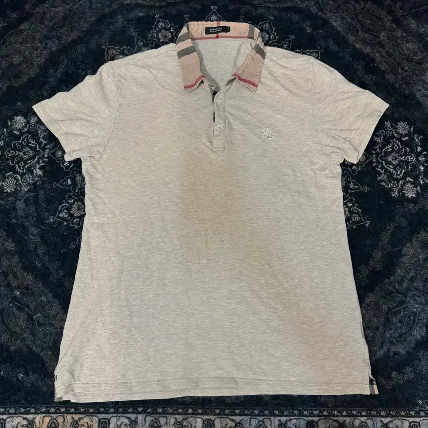 [BUNJANG] Burberry Short Sleeve Polo Shirt / 버버리 반팔 카라티