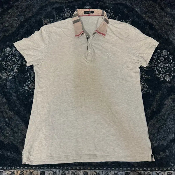 [BUNJANG] Burberry Short Sleeve Polo Shirt / 버버리 반팔 카라티