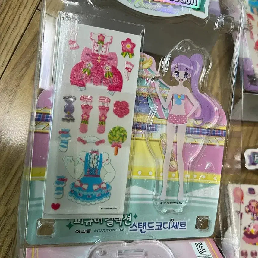 [BUNJANG] Pripara Non Figure Collection Acrylic Stand Coordinate Set (Sealed) / 프리파라 논 피규어 컬렉션 아크릴 스탠드 코디 세트 미개봉