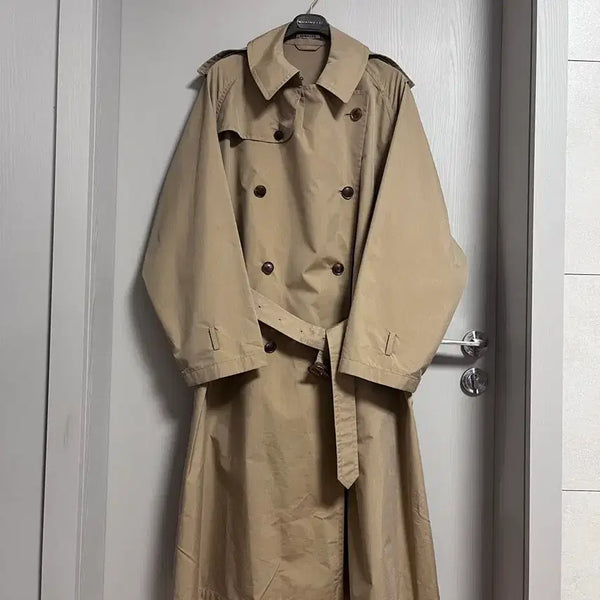 [BUNJANG] Auralee Finx Polyester Big Trench Coat Size 4 / [오늘만 급처, 4] 오라리 Finx Polyester 빅 트렌치 코트 핀스