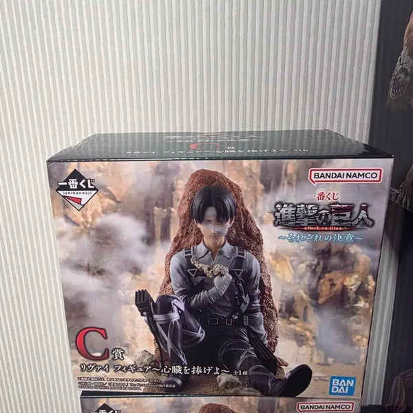 [BUNJANG] Attack on Titan Levi Figure C Prize Ichiban Kuji Unsealed / 진격의 거인 리바이 피규어 C상 제일복권 이치방쿠지 미개봉 택포1r