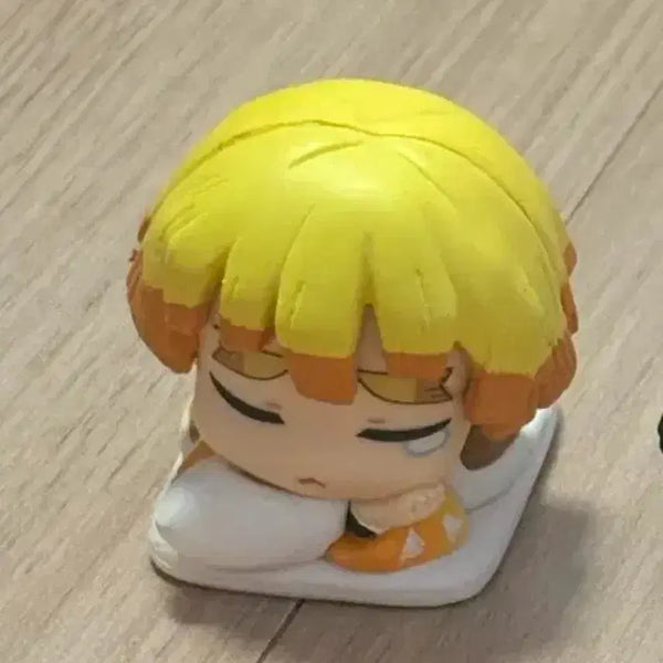 [BUNJANG] Demon Slayer Zenitsu Agatsuma Onemu-tan Gacha Figure / 귀멸의칼날 젠이츠 오네무탄 가챠