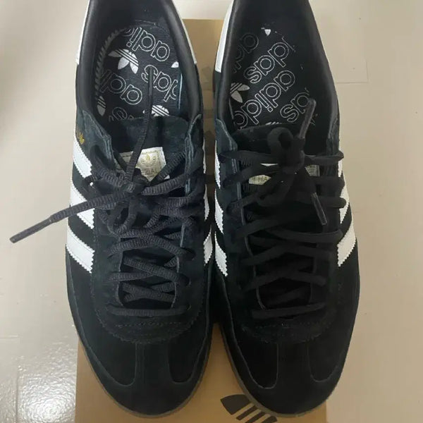 [BUNJANG] Adidas Spezial Handball Core Black Sneakers / 아디다스 스페지알 핸드볼 코어 블랙 270 3회 시착