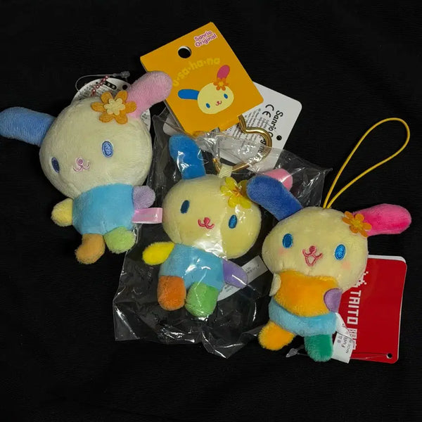 [BUNJANG] Sanrio Usahana Mascot Keyring & Crane Game Prize Bundle Set / 산리오 우사하나 마스코트 키링 크레인 키링 일괄 양도