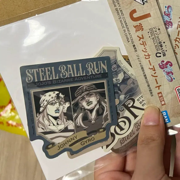 [BUNJANG] JoJo's Bizarre Adventure: Steel Ball Run Kuji Prize J Sticker / 죠죠 스틸볼런 쿠지 J상 스티커