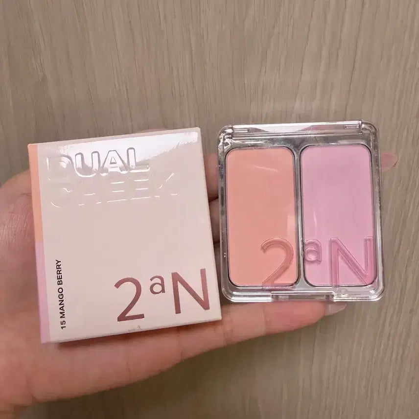 [BUNJANG] 2aN Dual Cheek 15 Mango Berry / 투에이엔 듀얼치크 15망고베리