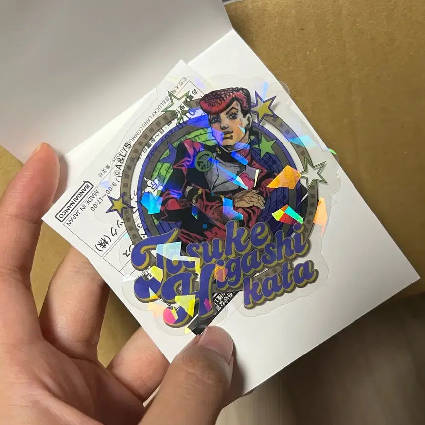 [BUNJANG] JoJo's Bizarre Adventure Jouske Clear Sticker / 죠죠월드 죠스케 클리어 스티커