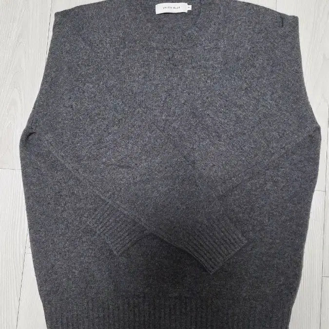 [BUNJANG] UNIONBLUE Cashmere Wool Knit (Melange Grey) / [M] 유니온블루 캐시미어 울 니트 (멜란지 그레이)