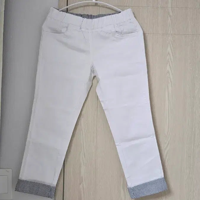 [BUNJANG] Spandex 7/10 Length Banding Pants / 새것 밴딩 7부 바지 (스판) 프리