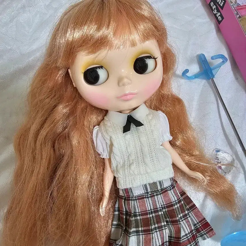 [BUNJANG] Radiance Heart of Montmartre Blythe Doll Nude with Stand / 브라이스 블라이스 인형 누드+스탠드