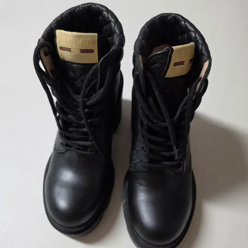 [BUNJANG] Gucci Black Boots / 구찌 워커 블랙