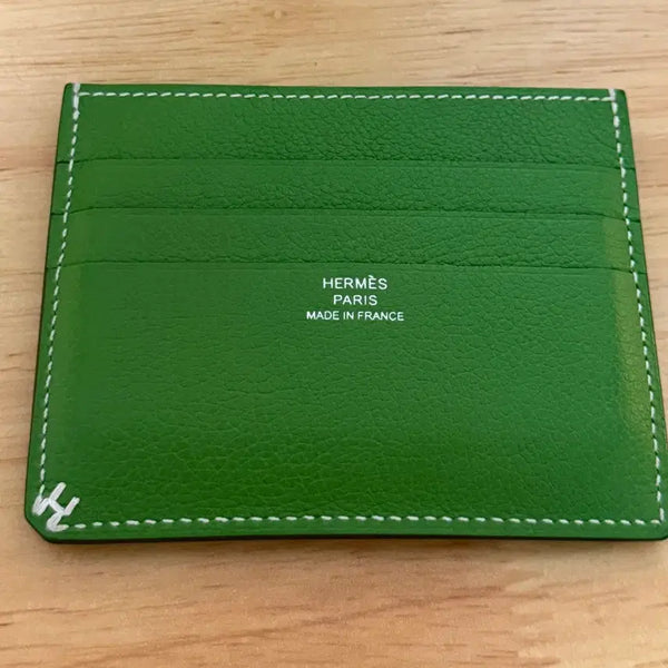 [BUNJANG] Hermès Sellier Card Holder Green / 에르메스 셀리에 카드지갑 그린컬러