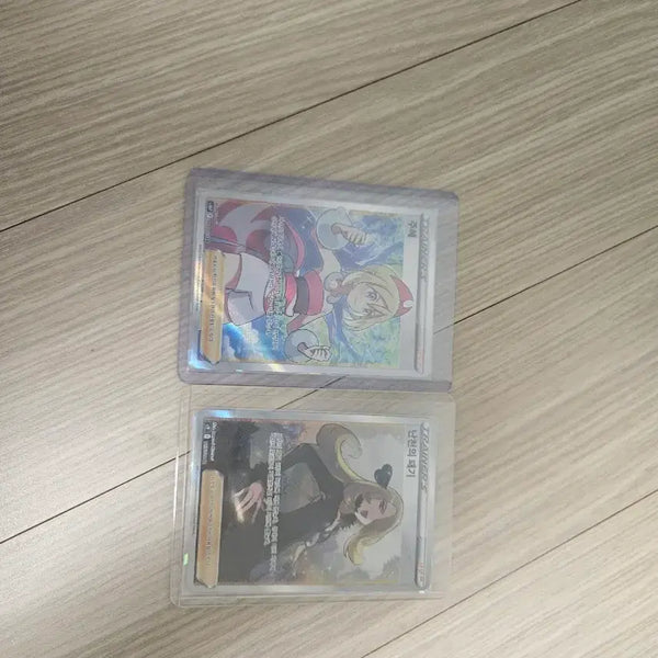 [BUNJANG] Pokemon Card Trainer Card Set: Anthea & Cynthia (Female Characters Vol. 3) / 포켓몬 카드 트레이너 주혜/난천 여캐3