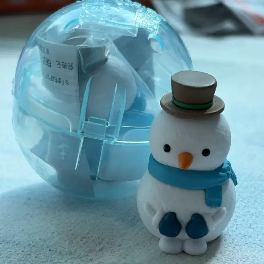 [BUNJANG] Winter's Case Snowman Gacha Figure / 겨울의경우 마치보케 - 눈사람