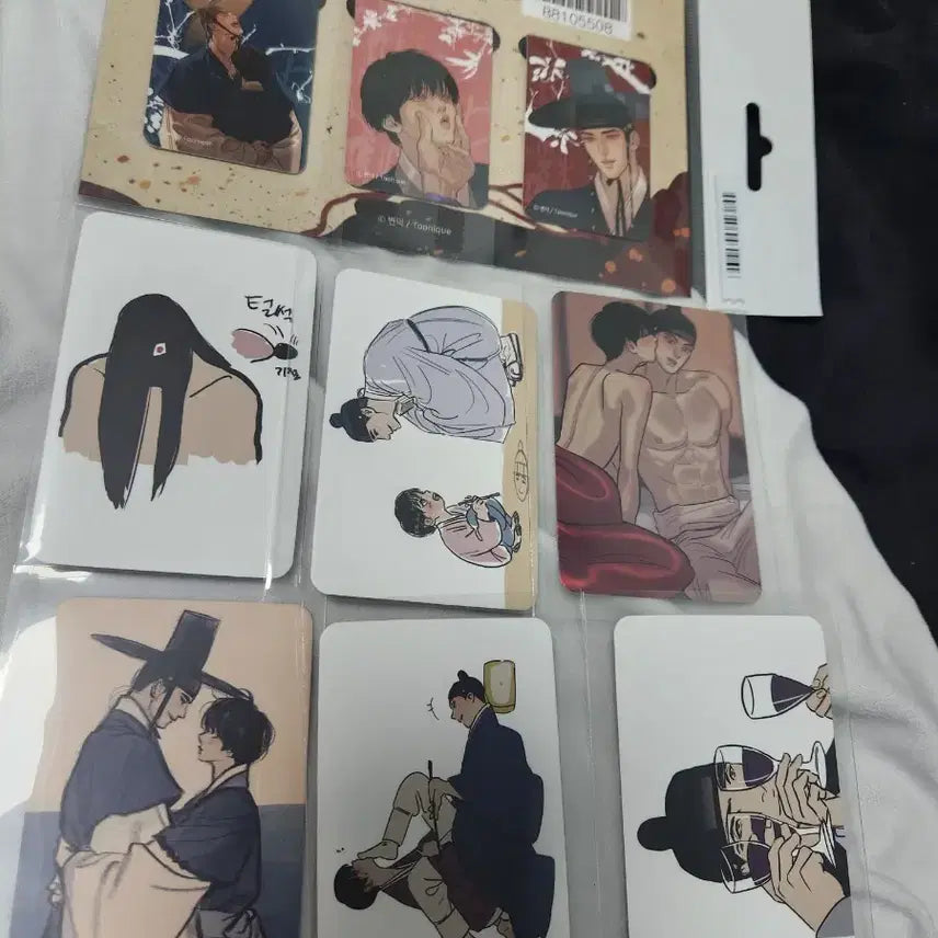 [BUNJANG] Yahayhaun Tombstone Collab Collection Magnet Set Bangpo Photocard Set (6 Types, Bundle) / 야화첩 투니크 콜카 마그넷 세트 방포 포토카드 6종 일괄