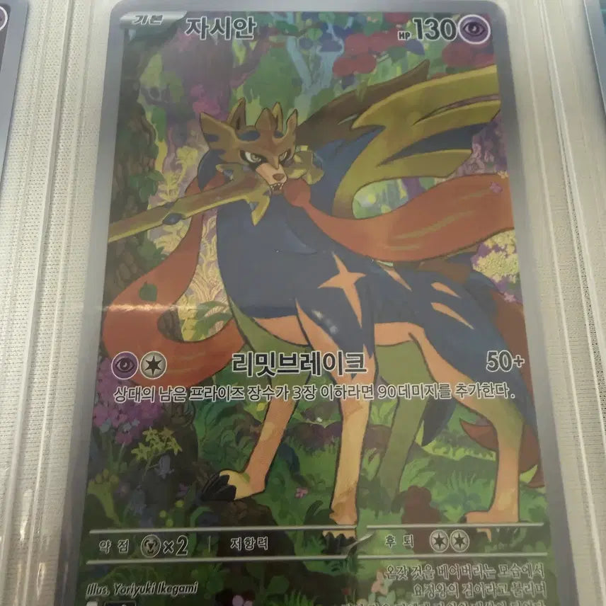 [BUNJANG] Pokemon Card Zamazenta AR (SS Grade) / 포켓몬카드_자시안 AR (SS급)