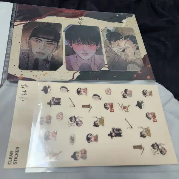 [BUNJANG] YAHWACHEOP Twinique Lenticular Photocard Set with SD Stickers / 야화첩 투니크 콜카 렌티큘러 포토카드 재샵 SD 스티커 일괄