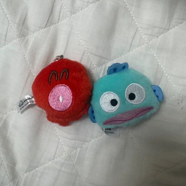 [BUNJANG] Hangyodon & Sayuri Octopus Plush Keychain Gacha Bundle / 한교동 사유리 문어 봉제 인형 키링 가챠 일괄