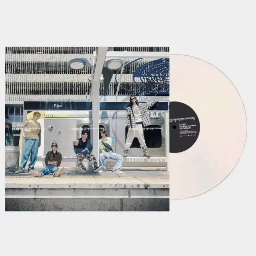 [BUNJANG] Curtis Mini 1st Album Color Outside The Lines LP Sealed / 미개봉)코르티스 lp 미니1집 color outside the lines