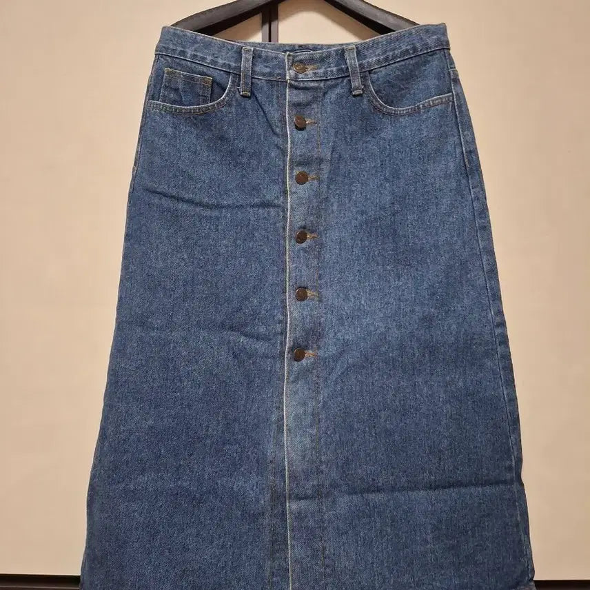 [BUNJANG] CLIP Denim Skirt - Size L / 클립 데님  청치마 L 사이즈
