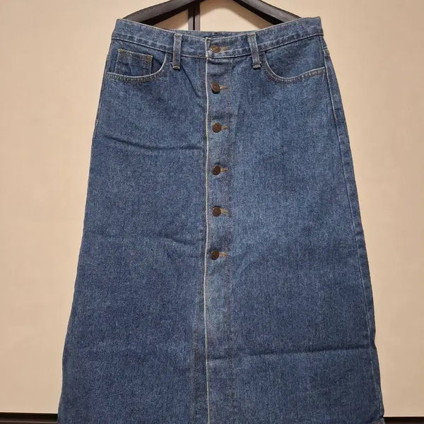 [BUNJANG] CLIP Denim Skirt - Size L / 클립 데님  청치마 L 사이즈