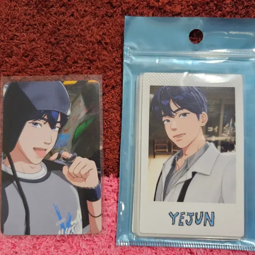 [BUNJANG] PlaYve Kakurenbo YeJun 50,000 KRW Photocard + Photocard Pack Bundle Set / 플레이브 카쿠렌보 5만원포카 예준+포카팩