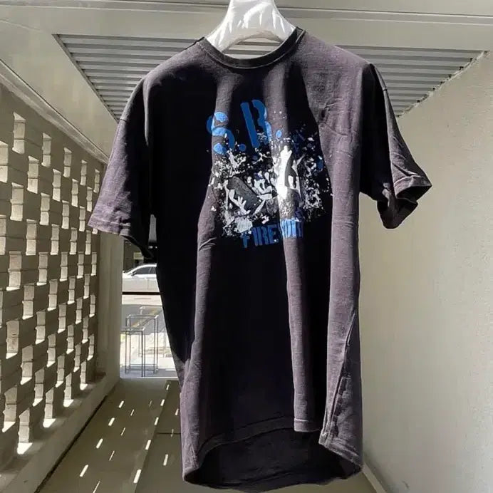 [BUNJANG] Maison Margiela Spliced Deconstructed Graphic T-Shirt / [Maison Margiela] Spliced Deconstructed