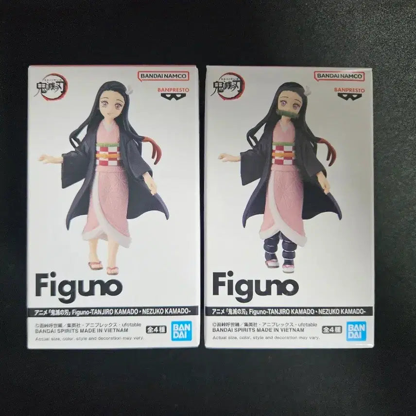 [BUNJANG] Bandai Namco Demon Slayer: Kimetsu no Yaiba Nezuko Figure (Bundle Set) / (C,D일괄)반다이남코 귀멸의칼날 귀칼 figuno 피그노 네즈코 피규어