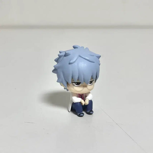 [BUNJANG] Gintama Machiboke Gacha Set 1 Gintoki / 은혼 마치보케 1탄 삼젯 긴파치 긴토키 가챠 (개봉) 양도