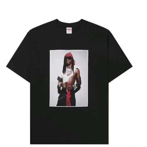 [BUNJANG] Supreme Playboy Cartier T-Shirt Black FW25 / 슈프림 플레이보이 카티 티셔츠 블랙 25FW