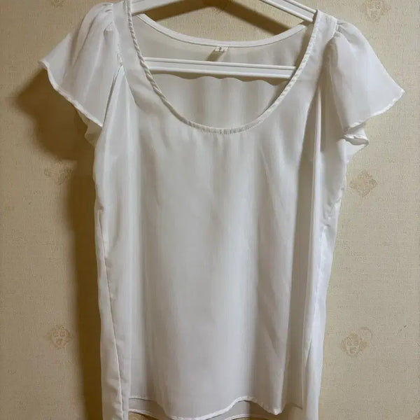 [BUNJANG] White Blouse / 화이트 블라우스