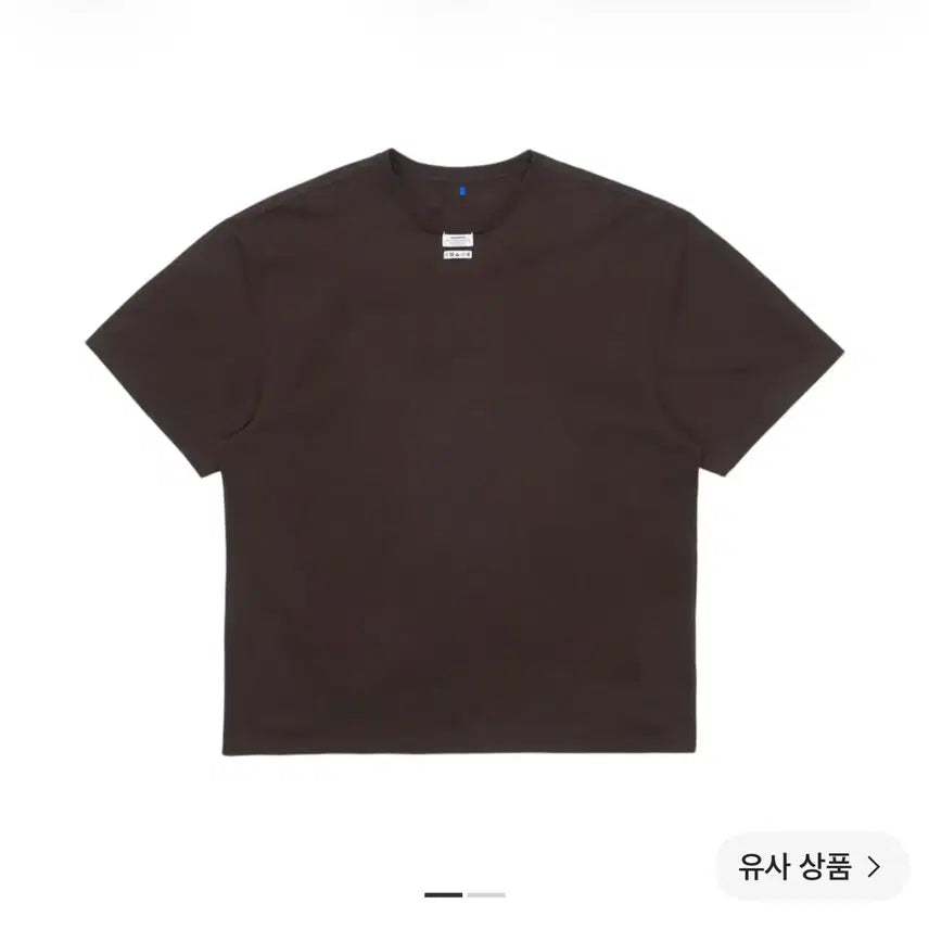 [BUNJANG] Ader Error Langle T-Shirt Brown XL / 아더에러 랭글 티셔츠 브라운 XL사이즈 (Langle T-Shirt)